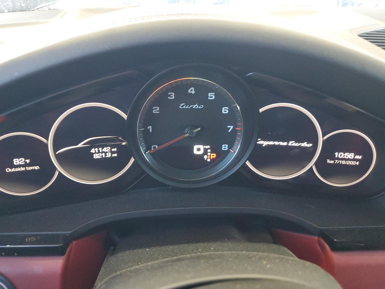 WP1AF2AY8KDA80340 2019 Porsche Cayenne Turbo