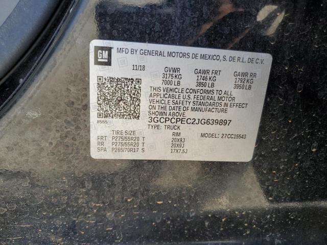 2018 CHEVROLET SILVERADO - 3GCPCPEC2JG639897