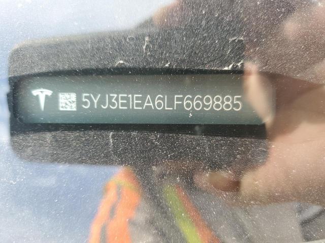 5YJ3E1EA6LF669885 2020 TESLA MODEL 3 - Image 12