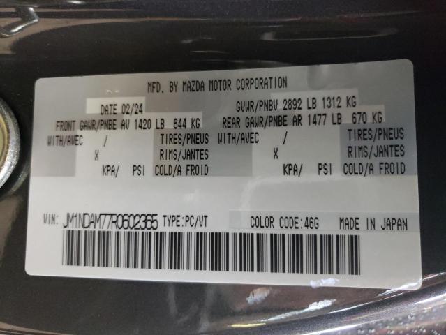 2024 MAZDA MX-5 MIATA - JM1NDAM77R0602365