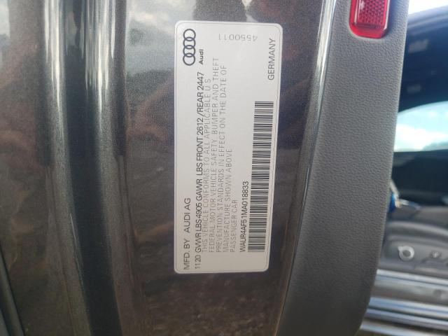 2021 AUDI S5 PRESTIG WAUR4AF51MA018833