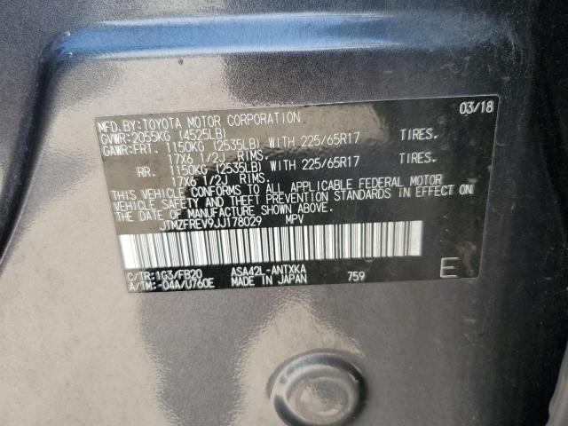 2018 TOYOTA RAV4 LE - JTMZFREV9JJ178029