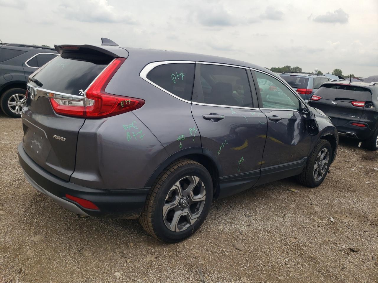 2017 Honda Cr-V Exl vin: 5J6RW2H83HL027872