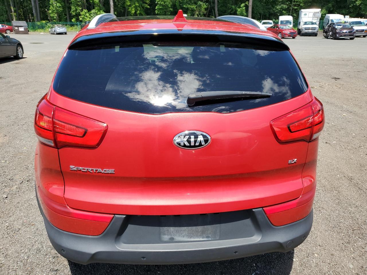 2014 Kia Sportage Ex vin: KNDPCCAC6E7630880