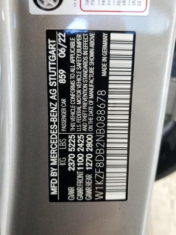 2022 MERCEDES-BENZ E 350 - W1KZF8DB2NB088678