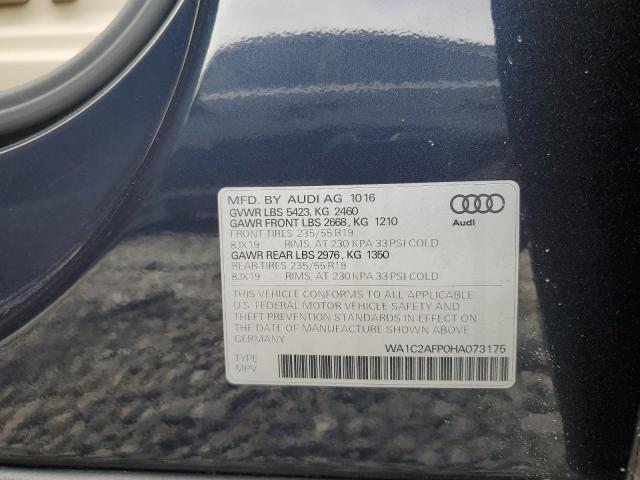 VIN WA1C2AFP0HA073175 2017 Audi Q5, Premium no.13