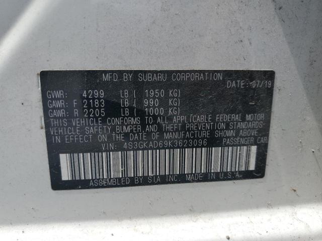 2019 Subaru Impreza Premium VIN: 4S3GKAD69K3623096 Lot: 61843644