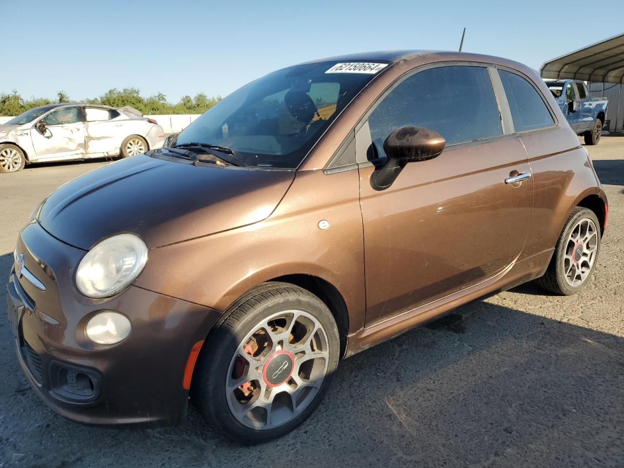 2013 Fiat 500 Sport vin: 3C3CFFBR0DT554811