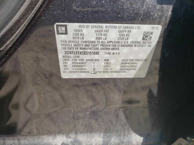 2GNFLFEK5E6151842 2014 Chevrolet Equinox Lt