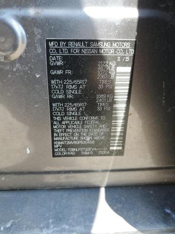 2016 NISSAN ROGUE S - KNMAT2MV8GP630458