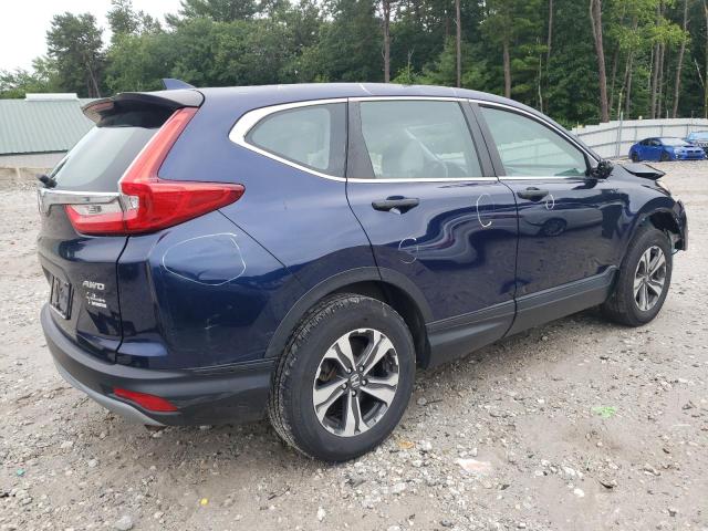 HONDA CR-V LX 2019 blue  gas 2HKRW6H35KH214625 photo #4