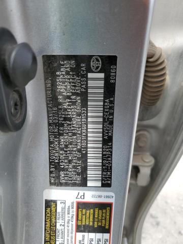 2016 TOYOTA CAMRY HYBR - 4T1BD1FK8GU191533