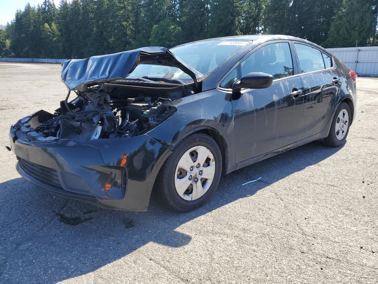 2017 Kia Forte Lx vin: 3KPFK4A75HE122590