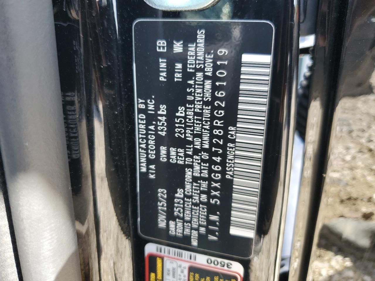 5XXG64J28RG261019 2024 Kia K5 Gt Line