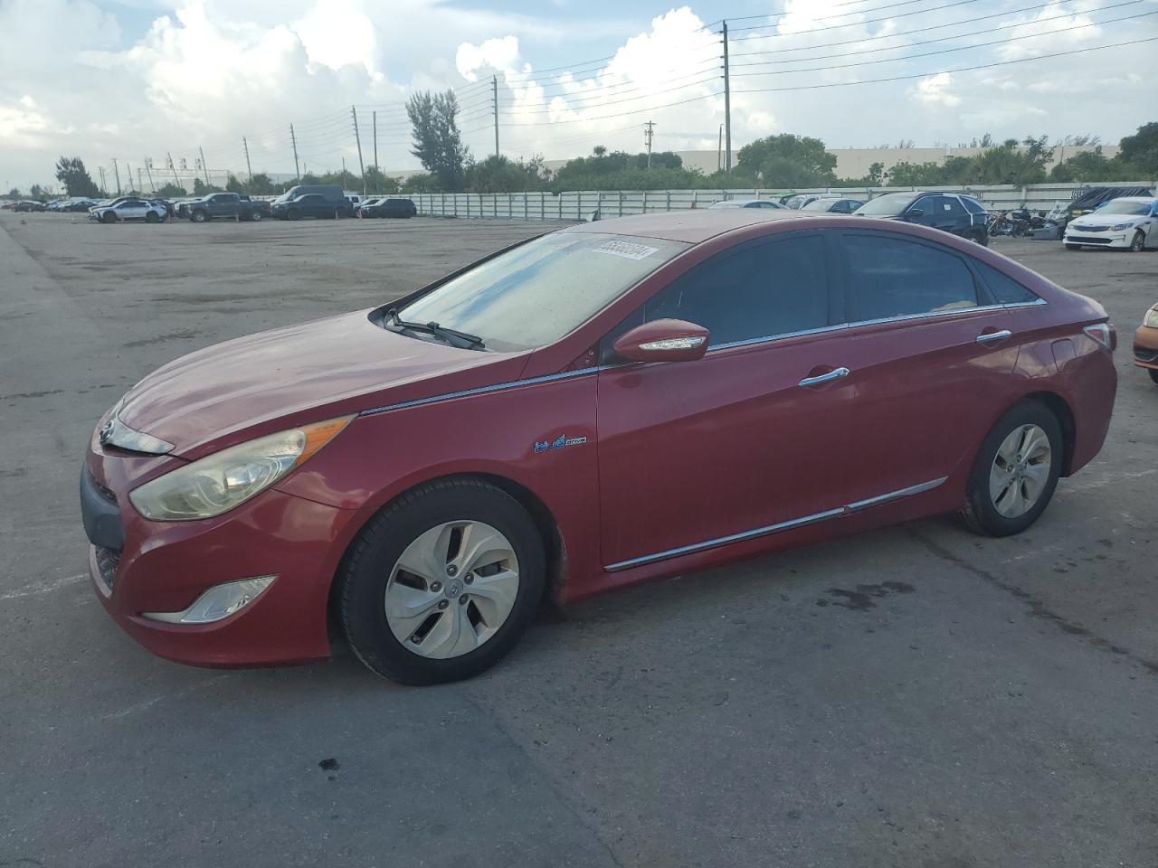 KMHEC4A47DA070953 2013 Hyundai Sonata Hybrid