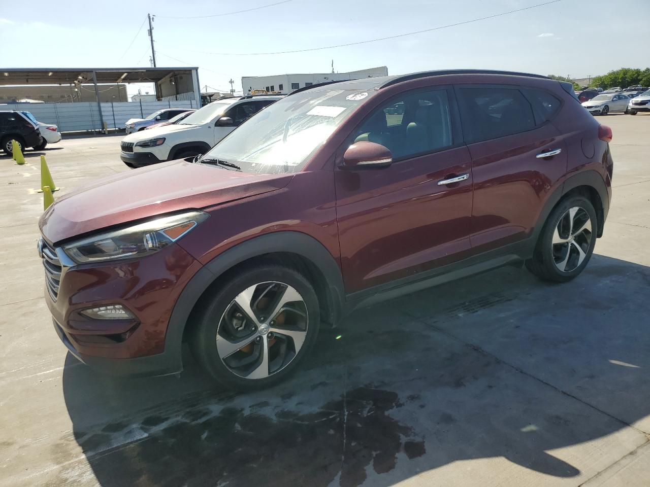 2016 Hyundai Tucson Limited vin: KM8J33A24GU128995