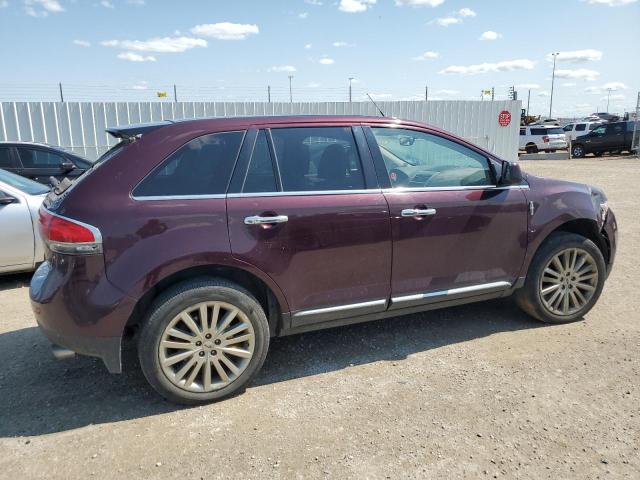 LINCOLN MKX 2011 burgundy  gas 2LMDJ8JK5BBJ00657 photo #4