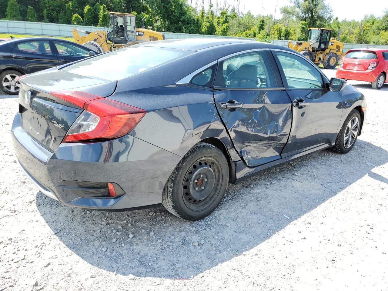 Lot #3023342281 2019 HONDA CIVIC LX