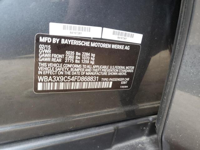 2015 BMW 335 XIGT WBA3X9C54FD868831