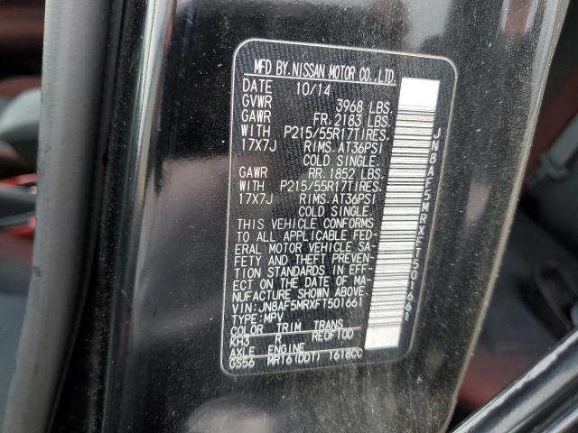 2015 NISSAN JUKE S - JN8AF5MRXFT501661