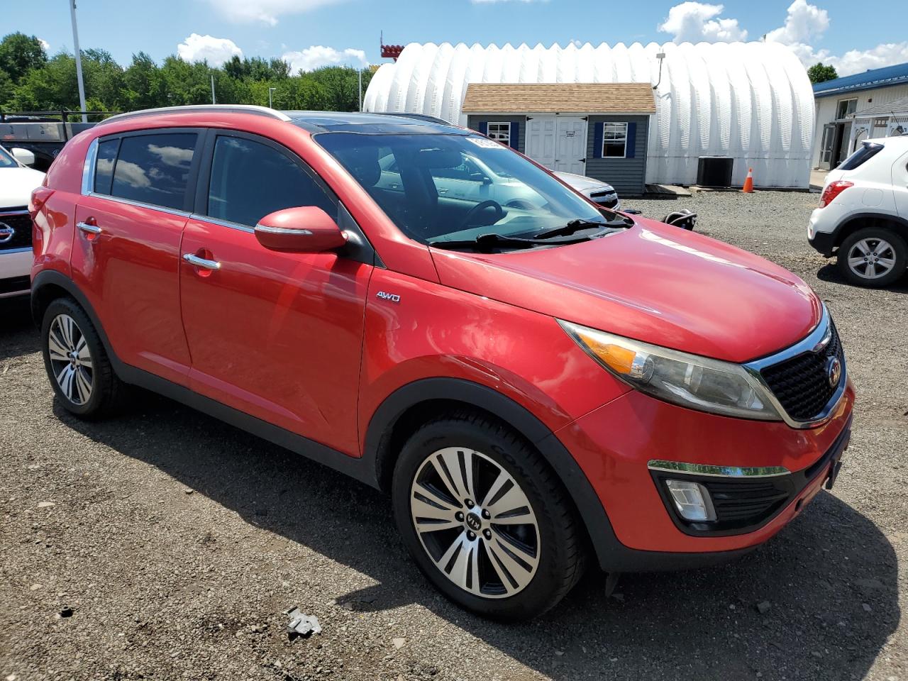 2014 Kia Sportage Ex vin: KNDPCCAC6E7630880