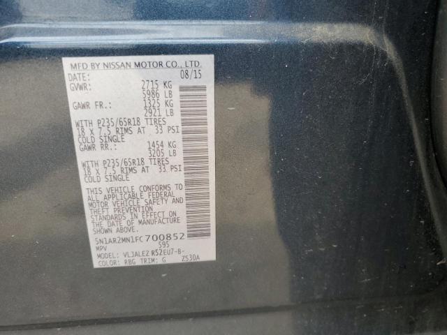 2015 NISSAN PATHFINDER - 5N1AR2MN1FC700852