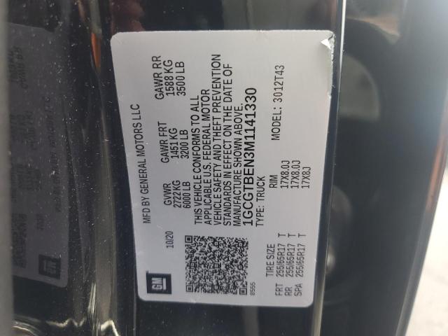 2021 CHEVROLET COLORADO - 1GCGTBEN3M1141330
