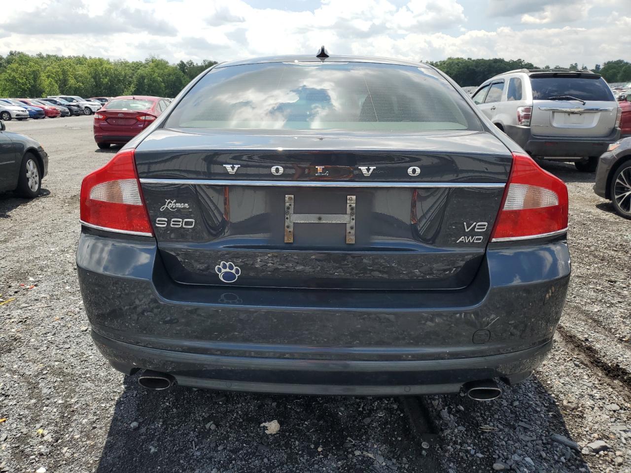 YV1852AR8A1120177 2010 Volvo S80 V8