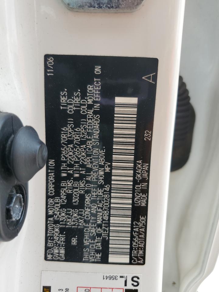 JTEZT14R870028146 2007 Toyota 4Runner Sr5