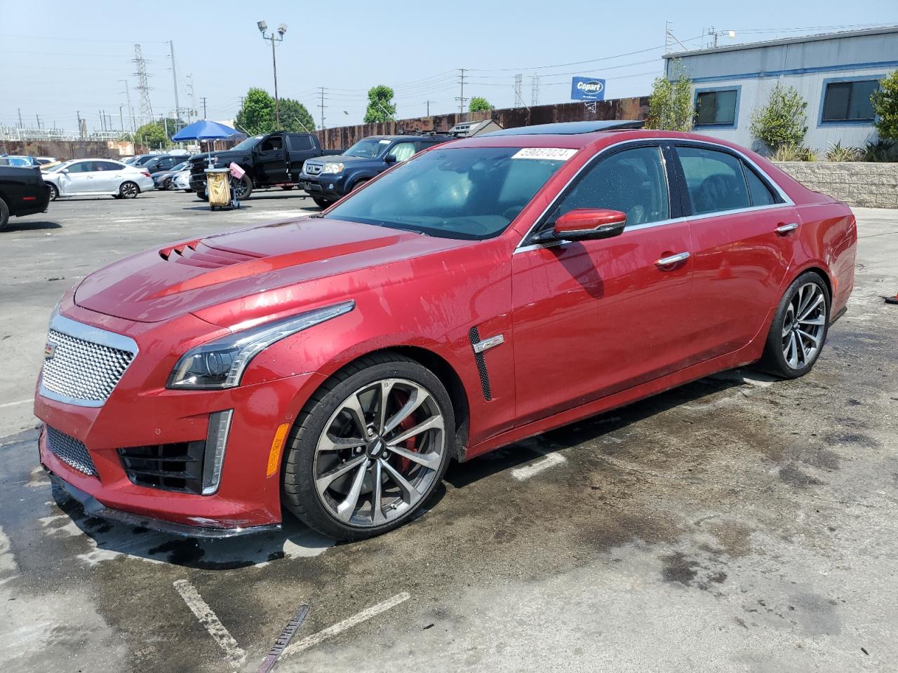 Lot #2665012038 2018 CADILLAC CTS-V