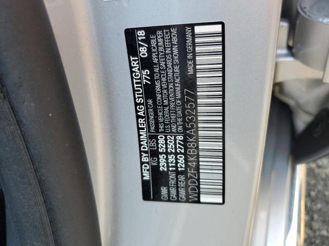 2019 MERCEDES-BENZ E 300 4MAT - WDDZF4KB8KA532577