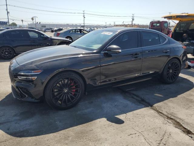 GENESIS G70 BASE 2022 black  gas KMTG54TE2NU095029 photo #1