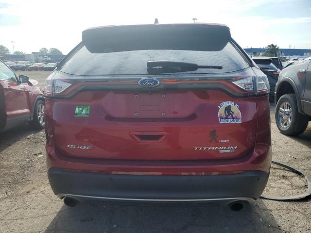 2016 Ford Edge Titanium VIN: 2FMPK4K98GBB77492 Lot: 61417344