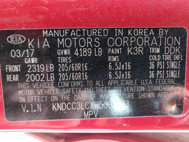 2017 KIA NIRO EX - KNDCC3LCXH5068333