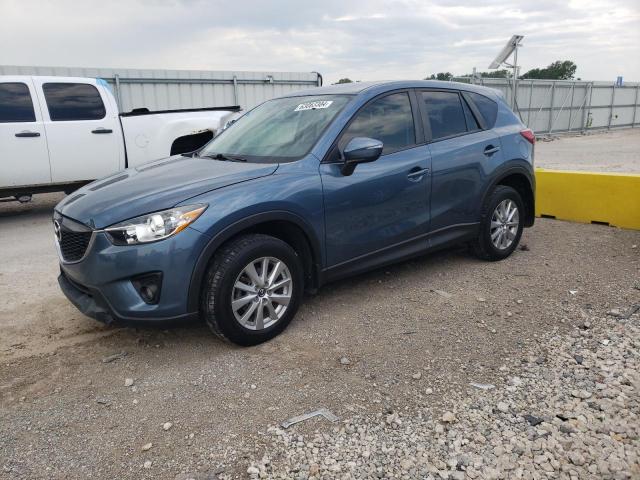 MAZDA CX-5 TOURI 2015 blue 4dr spor gas JM3KE2CY0F0489426 photo #1