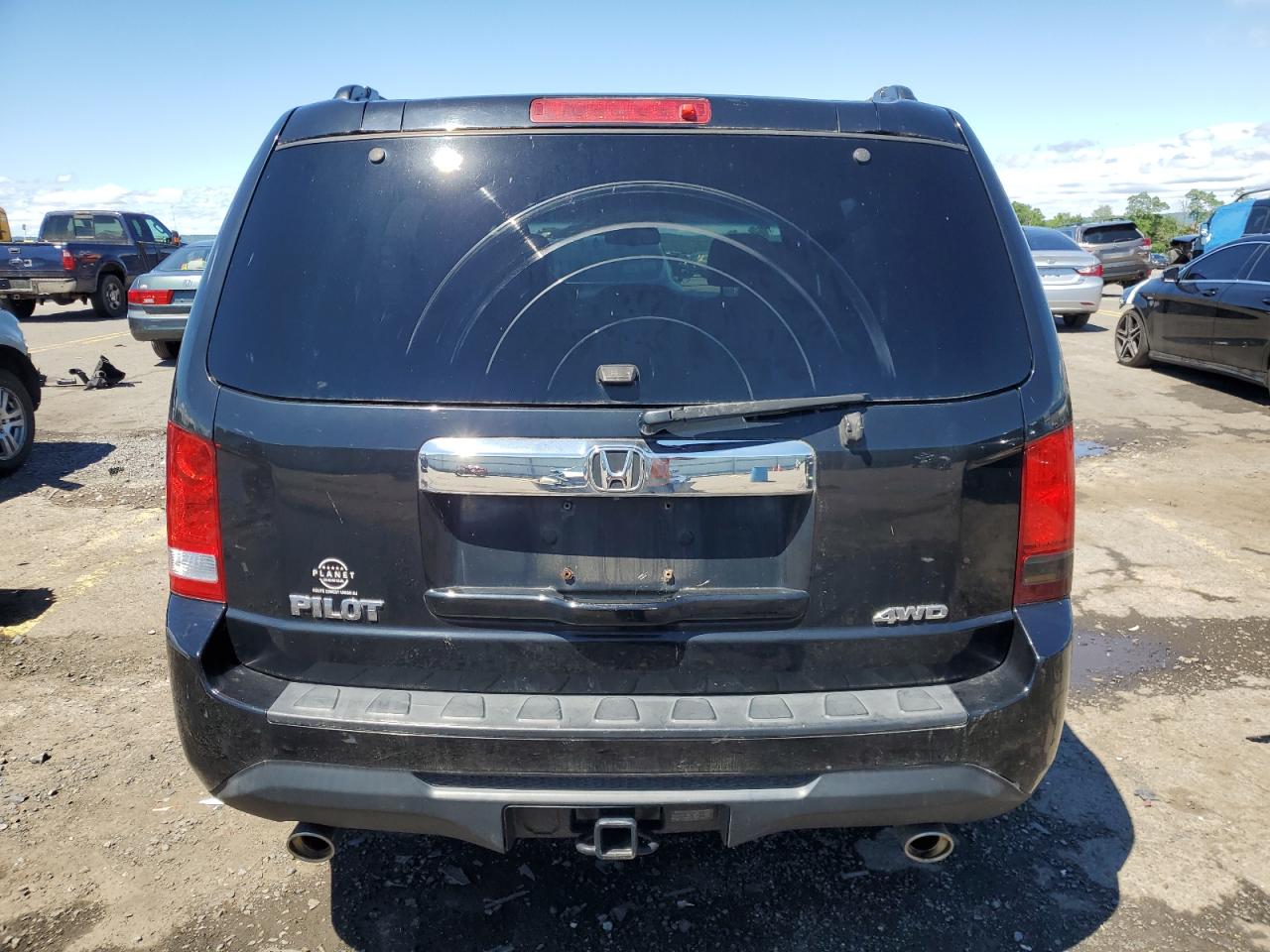 2012 Honda Pilot Exl vin: 5FNYF4H55CB070298