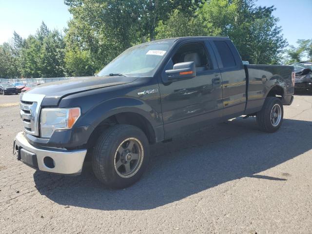 FORD F150 SUPER 2010 black  gas 1FTEX1C89AKE17051 photo #1