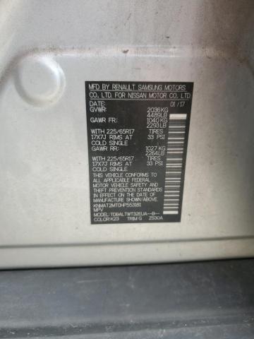 2017 NISSAN ROGUE S - KNMAT2MT0HP553181