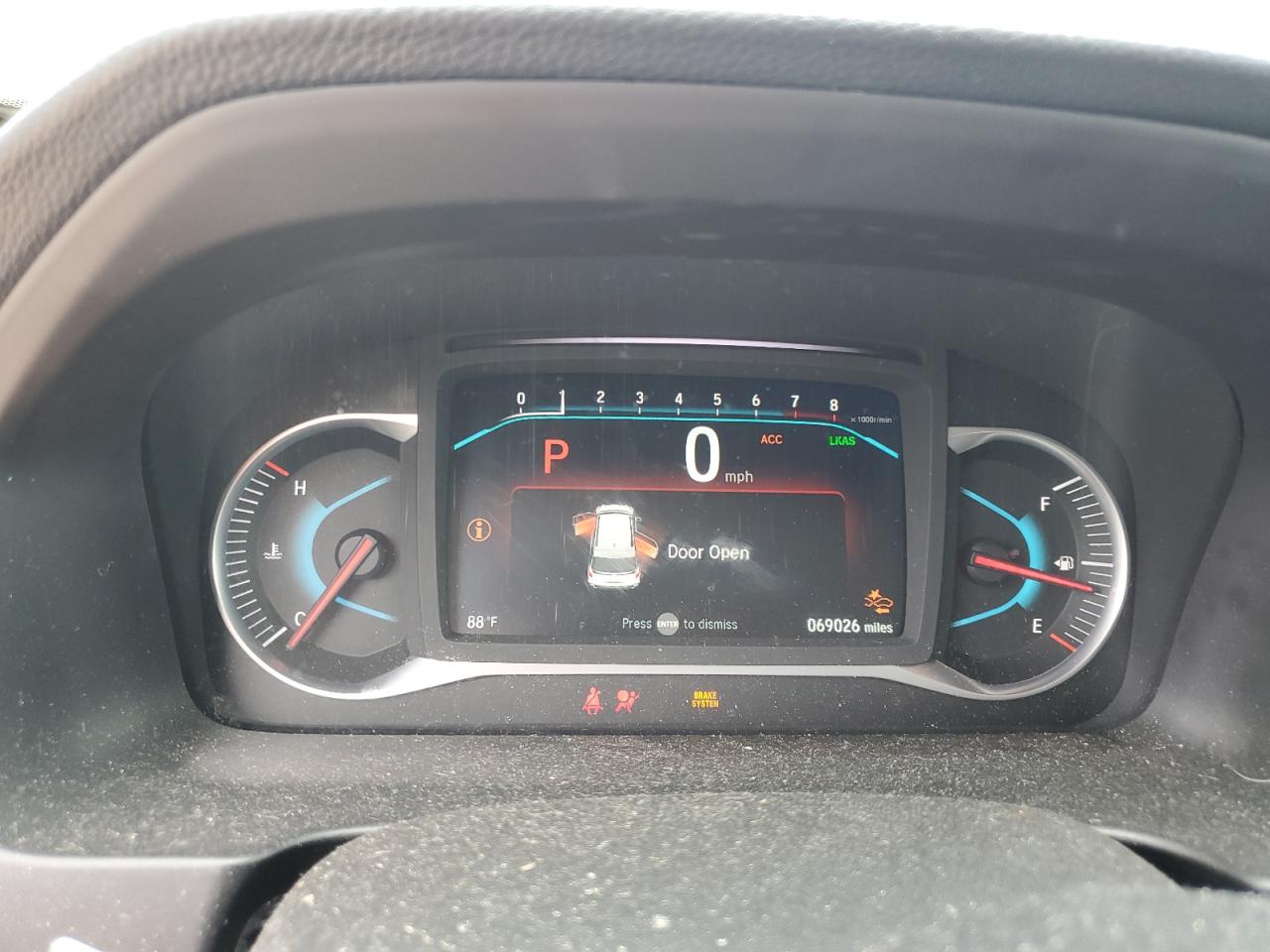 5FNYF6H55MB088653 2021 Honda Pilot Exl