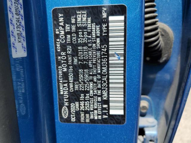 2021 HYUNDAI TUCSON LIM - KM8J3CAL0MU361745