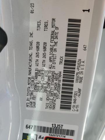 2023 TOYOTA TUNDRA CRE - 5TFLA5DB0PX079044
