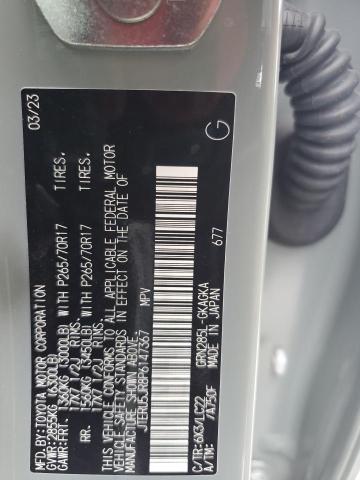 2023 TOYOTA 4RUNNER SE - JTERU5JR8P6147367