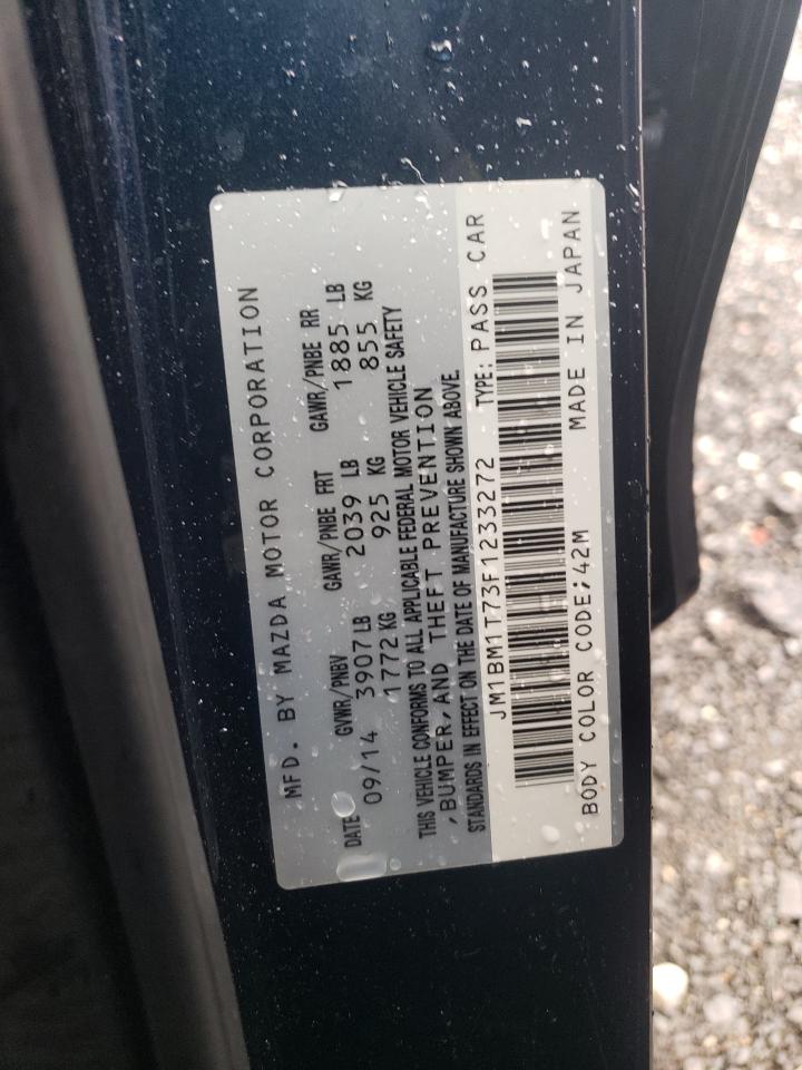 JM1BM1T73F1233272 2015 Mazda 3 Sv