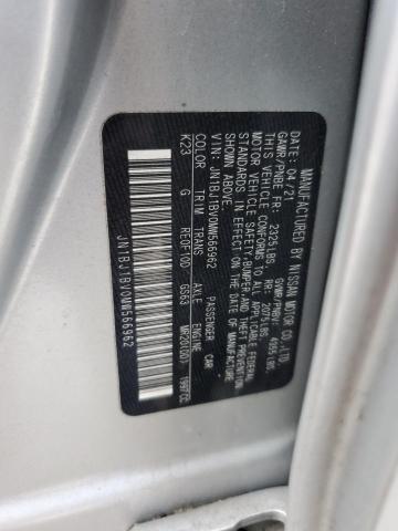 2021 NISSAN 2.5 JN1BJ1BV0MW566962