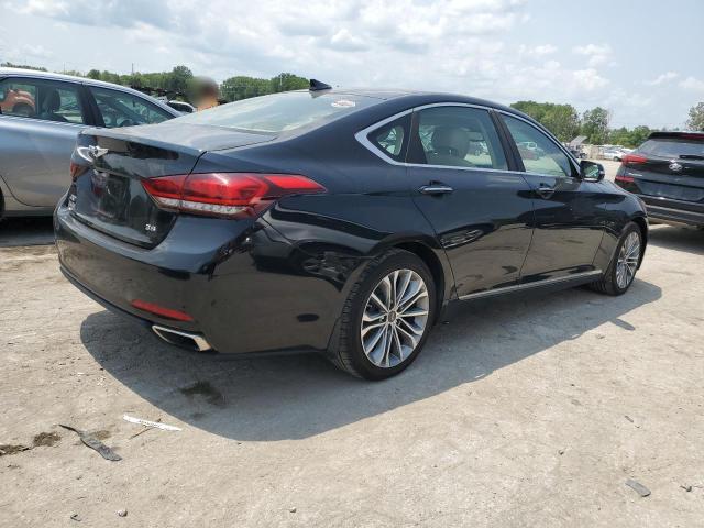 GENESIS G80 BASE 2017 black  gas KMHGN4JE8HU190020 photo #4