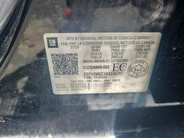 2019 GMC SIERRA LIM - 2GTV2MEC1K1106393