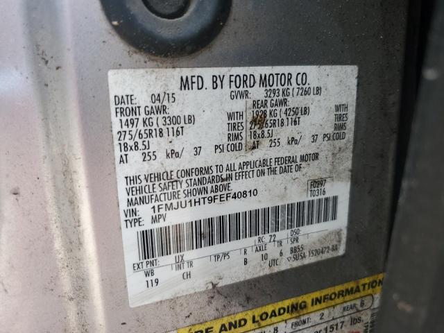 2015 FORD EXPSPRTRAC 1FMJU1HT9FEF40810