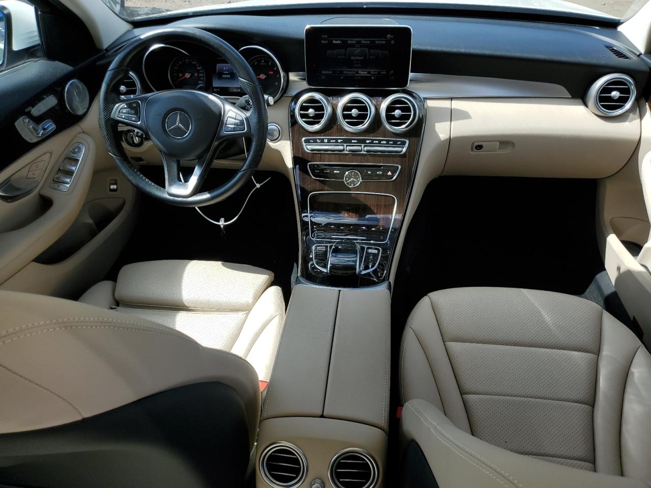 55SWF4KB1HU210777 2017 Mercedes-Benz C 300 4Matic