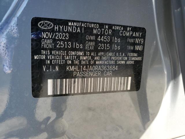 2024 HYUNDAI SONATA SEL - KMHL14JA0RA363684