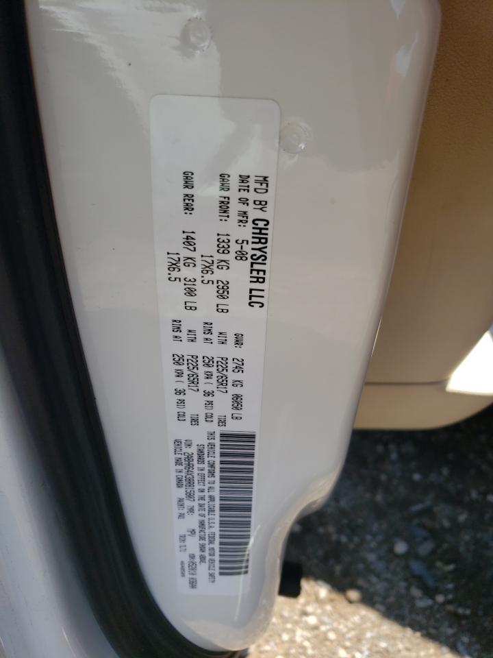 2A8HR64X38R815807 2008 Chrysler Town & Country Limited